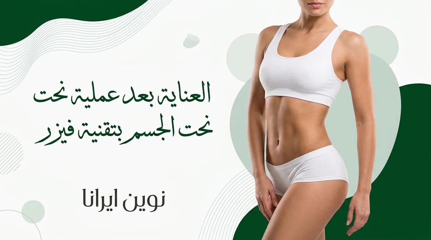 العناية بعد عملية نحت الجسم بتقنية فيزر